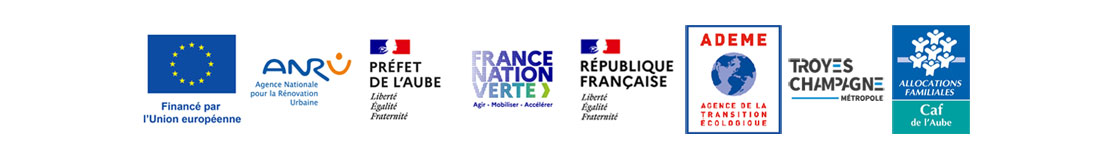 Logos financeurs école internationale