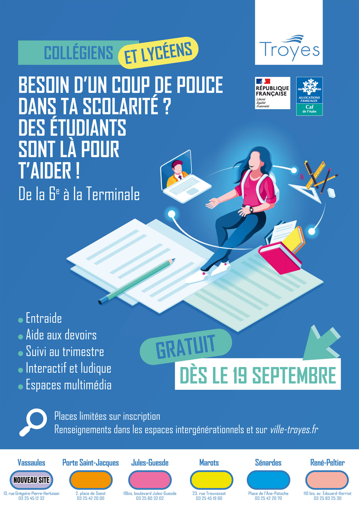 affiche aide aux devoirs