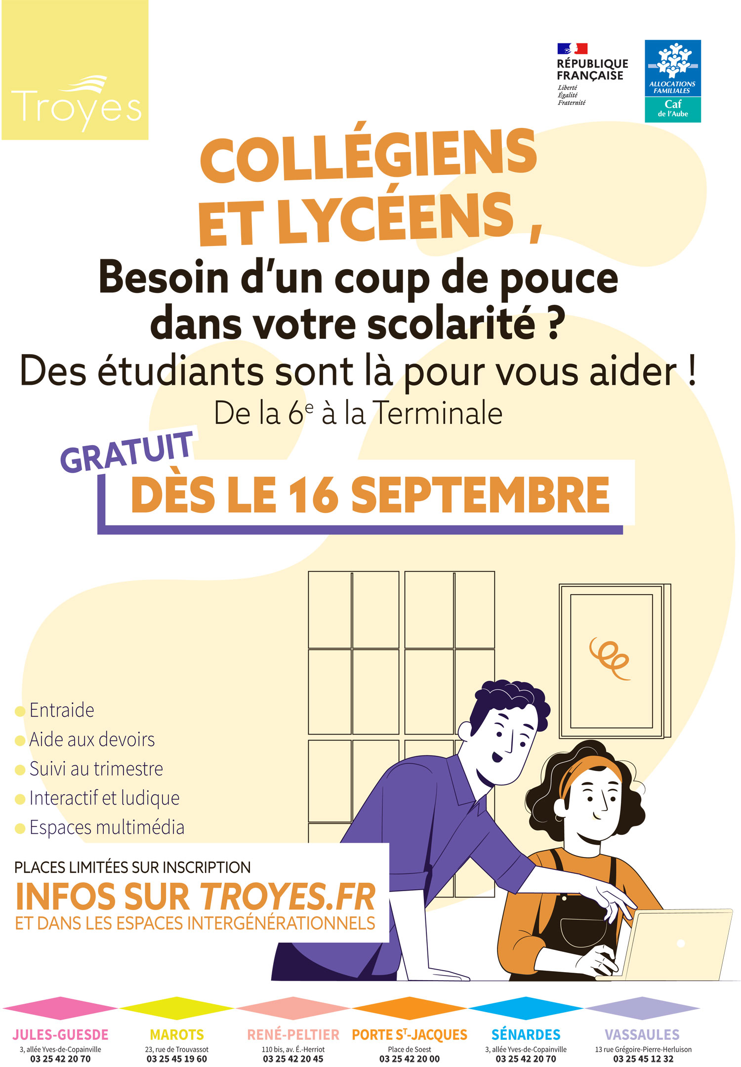 affiche accompagnement scolaire