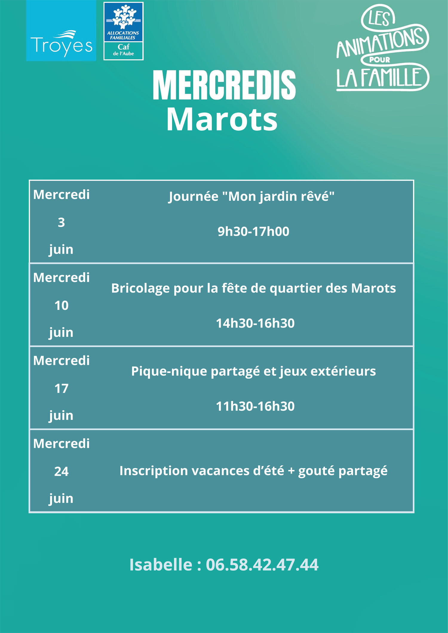 activités ados mercredis