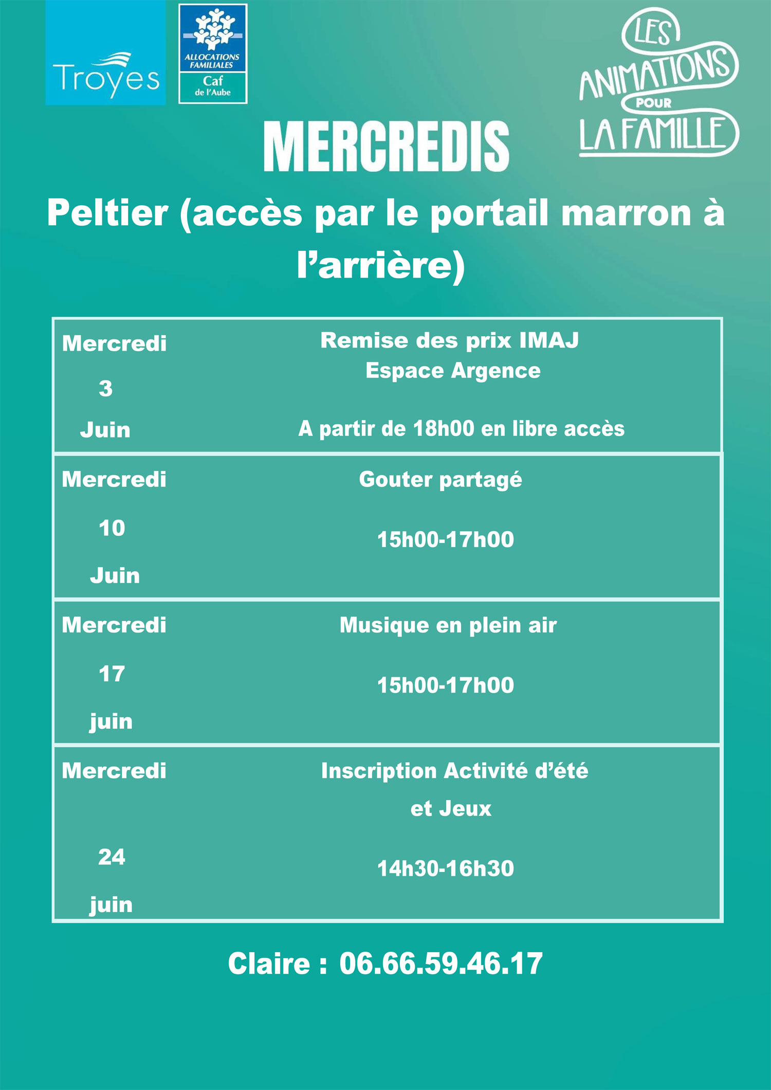 activités ados mercredis