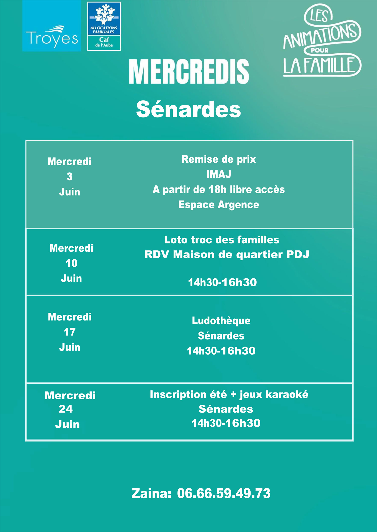 activités ados mercredis