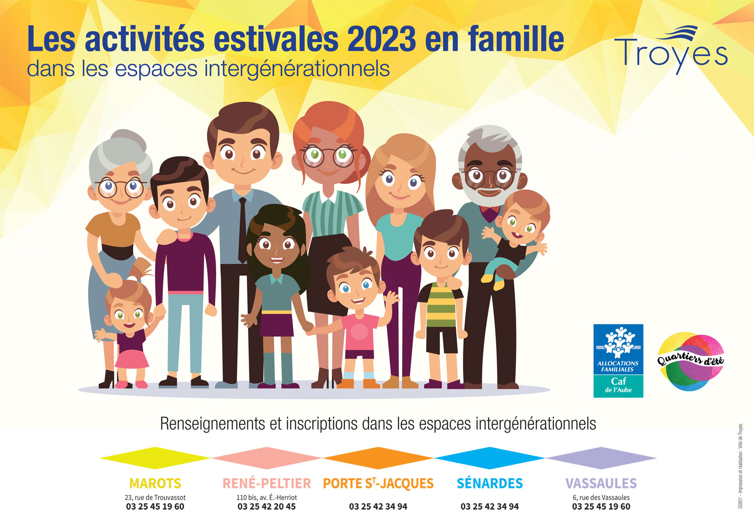Activités familles été 2023
