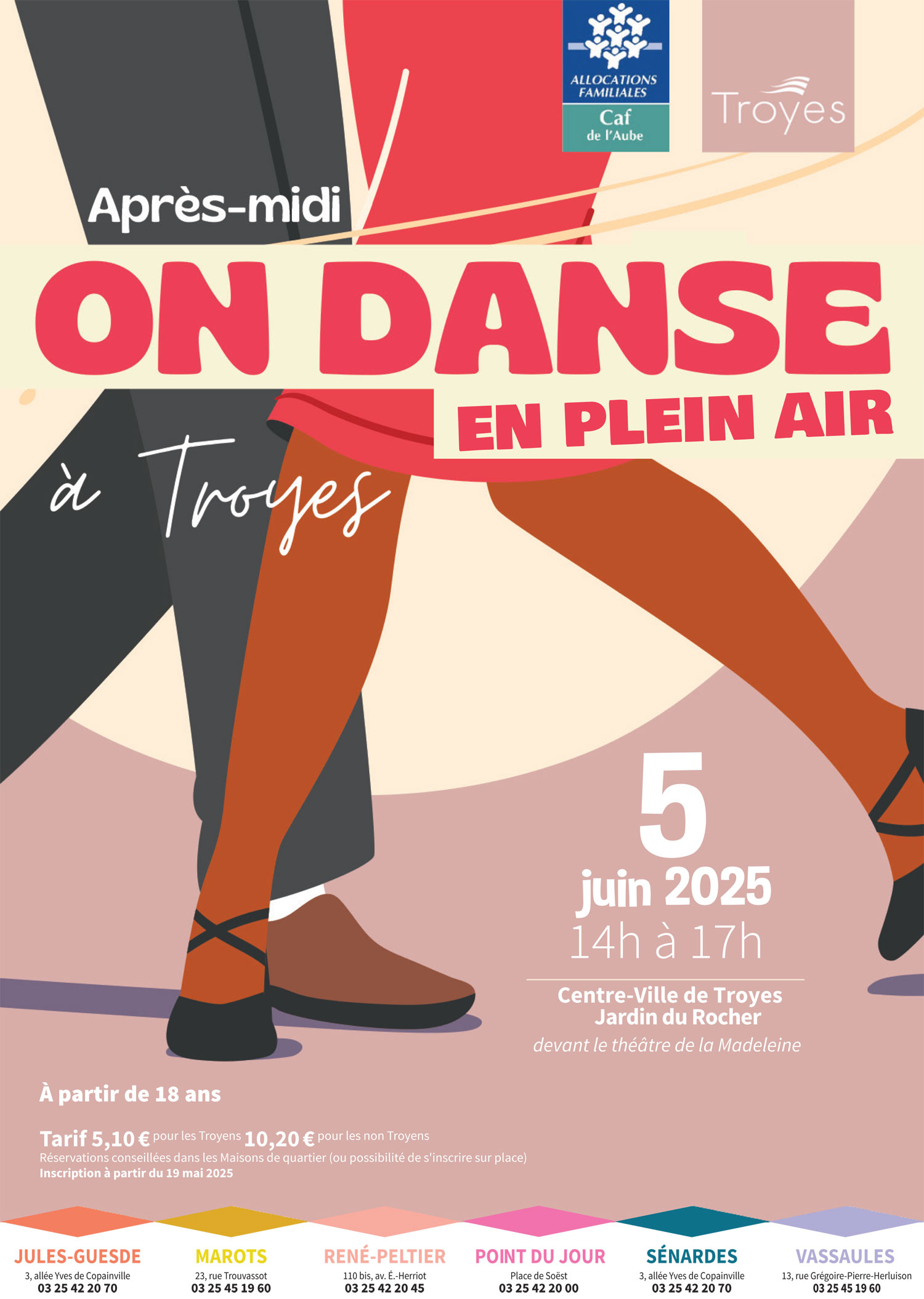 affiche Thé dansant