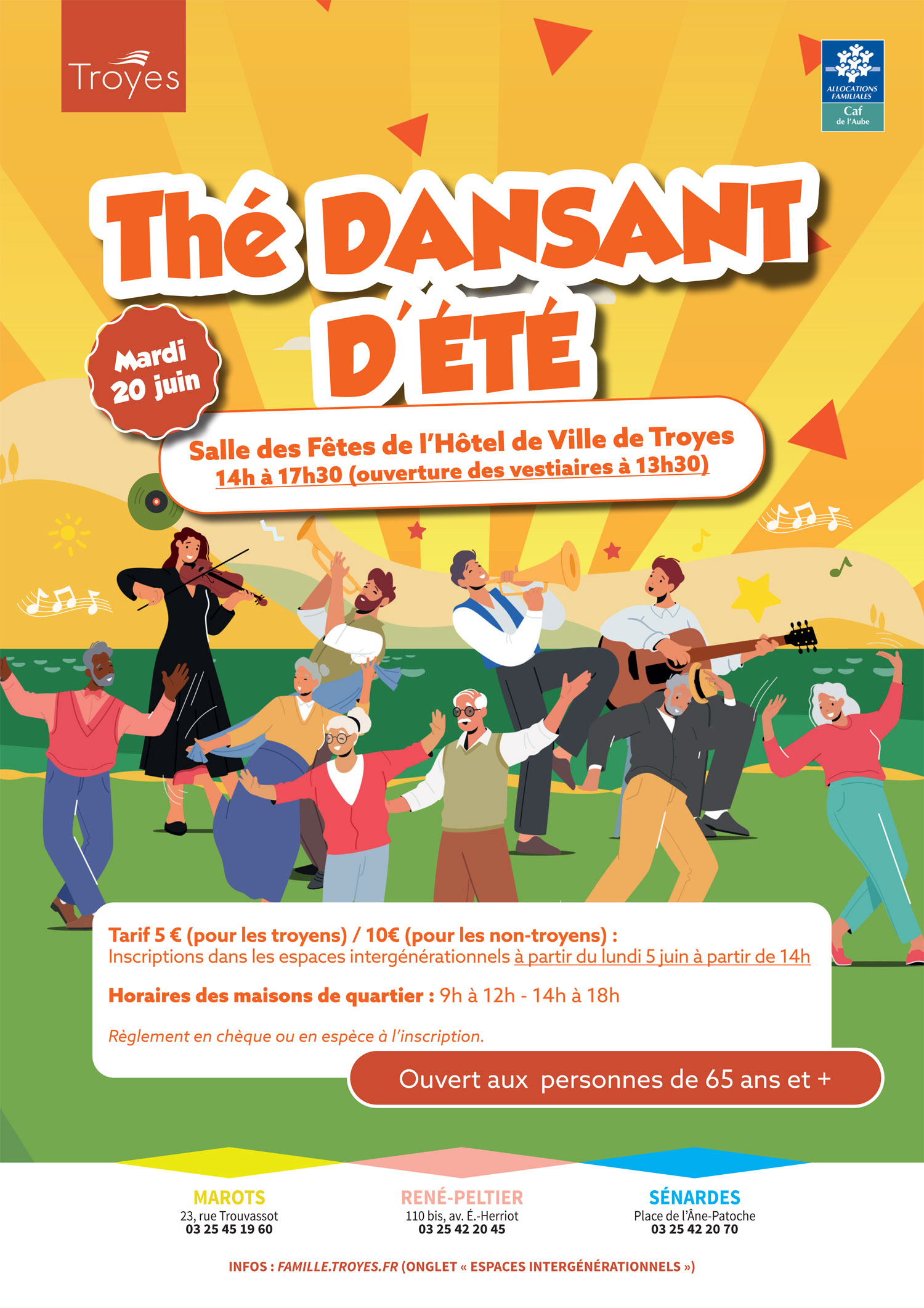 PORTAIL FAMILLE Thé dansant