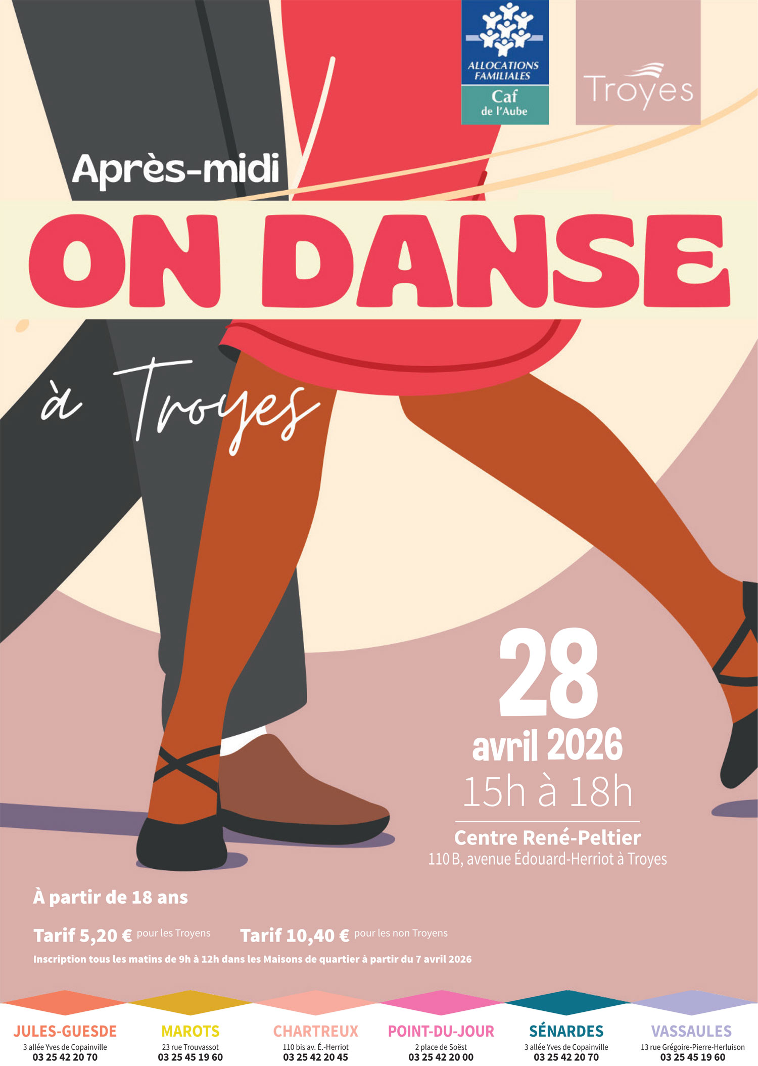 affiche Thé dansant